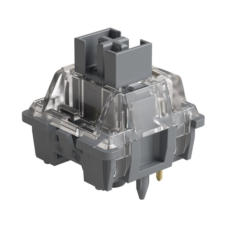 AKKO V3 Pro Silver Switches, mechanisch, 5-Pin, linear, MX-Stem, 40g - 45 Stück
