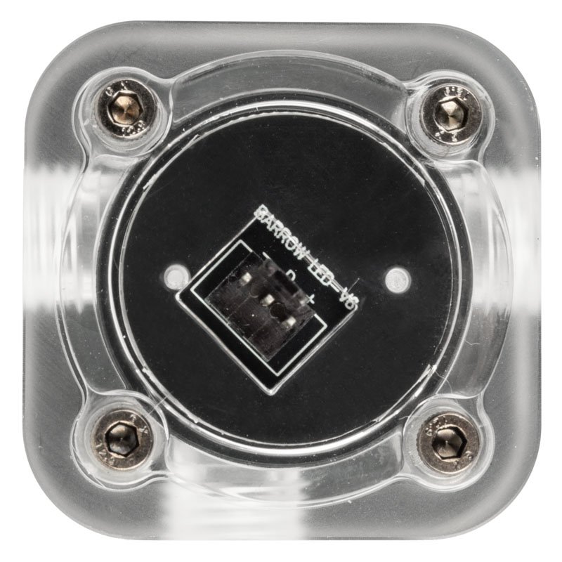 Barrow Flussmeter ARGB - schwarz