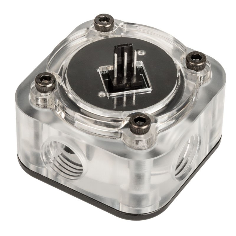 Barrow Flussmeter ARGB - schwarz