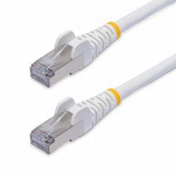 StarTech.com Câble Ethernet CAT8 Blanc de 2m, RJ45 Snagless, 25G/40G, 2000MHz, 100W PoE , S/FTP, Fil de Cuivre Pur