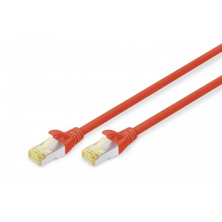 DIGITUS Patch-Kabel - 7 m - Rot