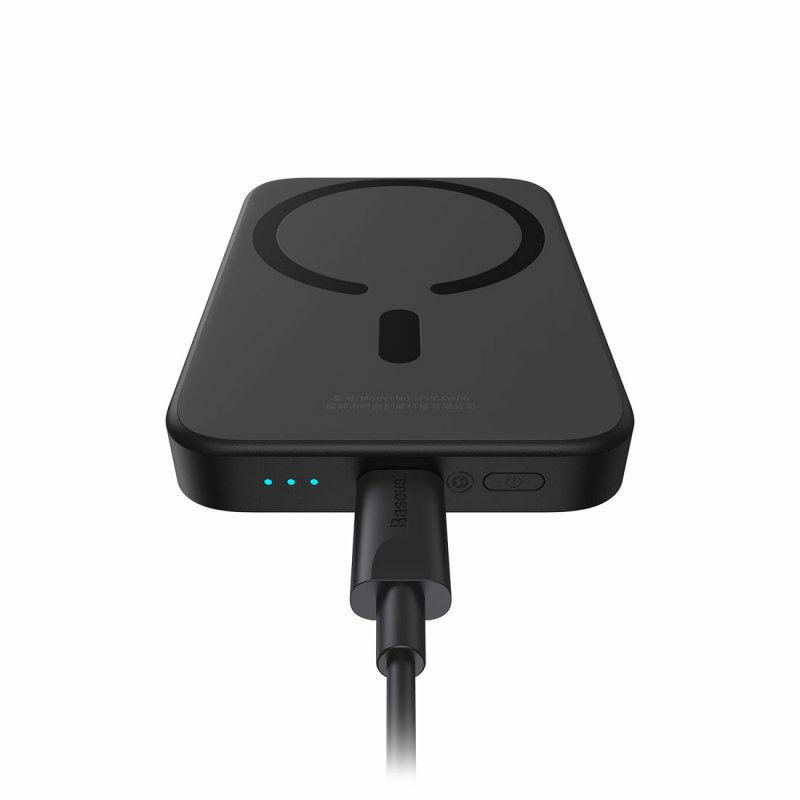 Mini Wireless PowerBank 20W Baseus (black)