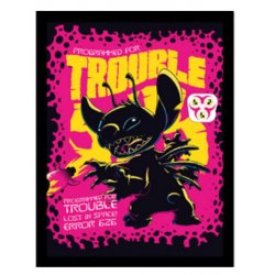 LILO & STITCH - Stitch Comics 2 - Impression encadrée 30x40cm