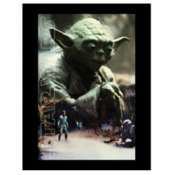 STAR WARS - Yoda Key Art - Impression encadrée 30x40cm
