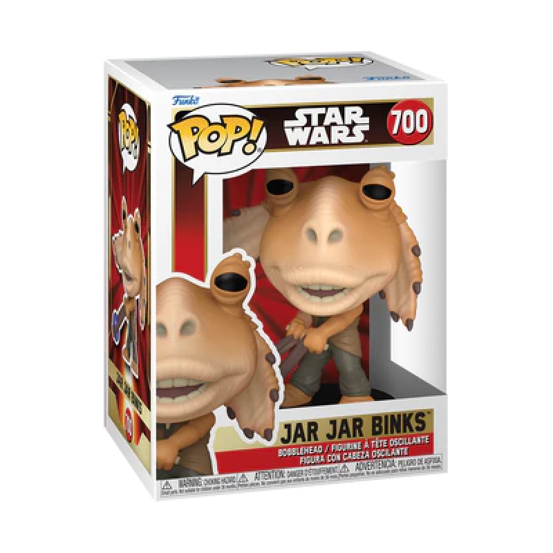 STAR WARS 1 - POP Star Wars N° 700 - Jar Jar Binks avec Boule Booma