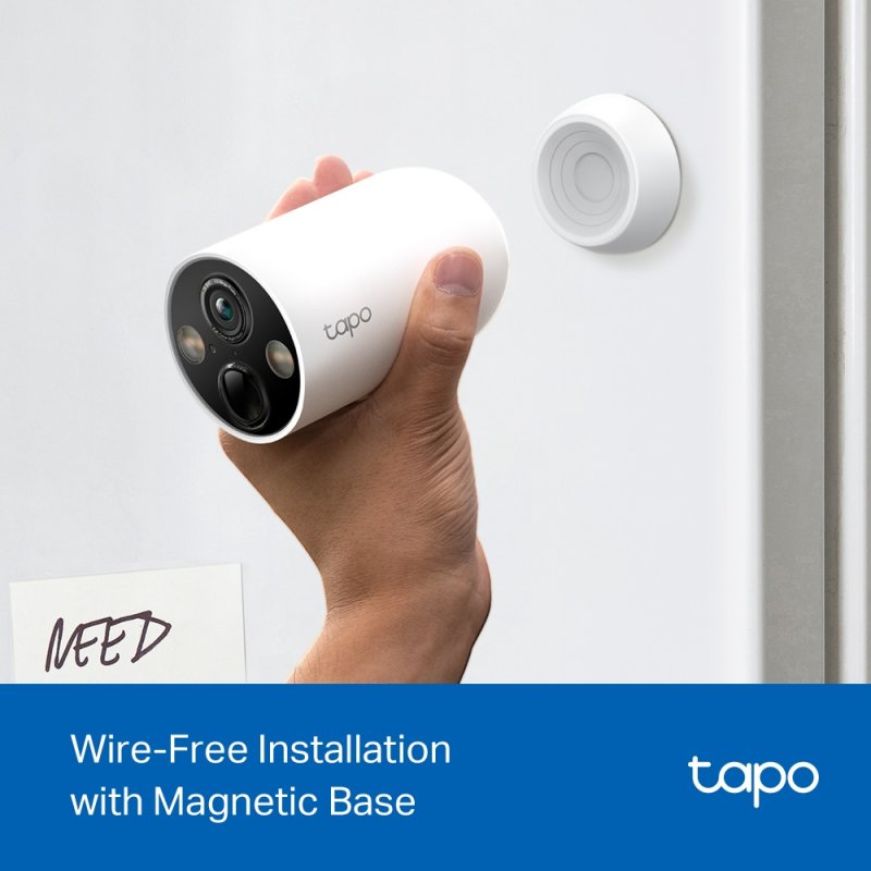 TAPO C425 SMART WIRE-FREE SECURITY CAMERA