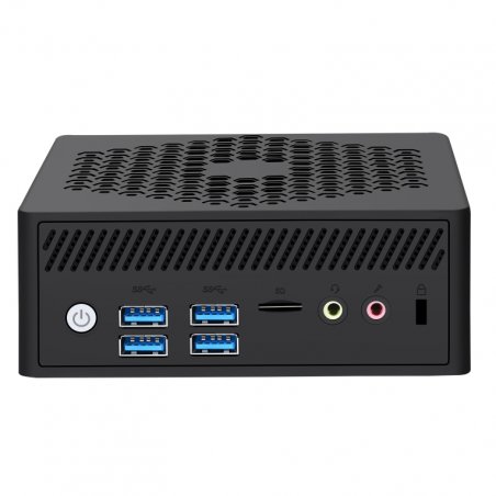 Leotec LEMPC09 barebone PC/ poste de travail Cube Noir N100