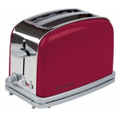 Russell Hobbs DÉCO 2 part(s) 1100 W Rouge, Acier inoxydable