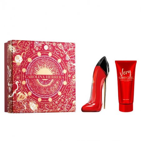 Set Carolina Herrera VERY Good Girl, Femei, Eau De Parfum 50ml Lotiune Corp 100ml
