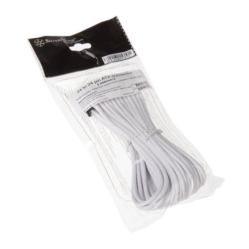 Silverstone 24-Pin-ATX auf 24-Pin-ATX - 300mm blanc