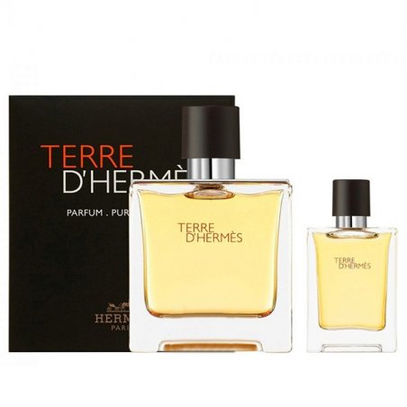 Set Hermes Terre D`Hermes, Barbati, Eau De Parfum 75ml Eau De Parfum 12.5ml