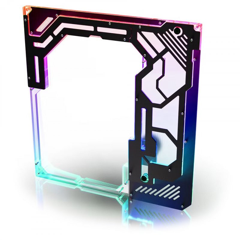 Singularity Computer Spectre 4 Aevum Dual Loop Side Panel Acrylic Clear/schwarz