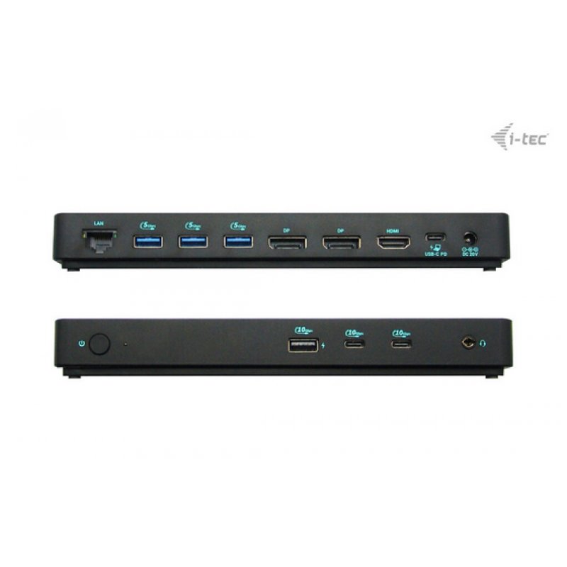 I-TEC USB-C 3X 4K LCD GEN2 PRO I-TEC USB-C DOCK PD 100W