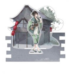 Grandmaster of Demonic Cultivation acryl Stand A-Qing Yi City Arc 16 cm