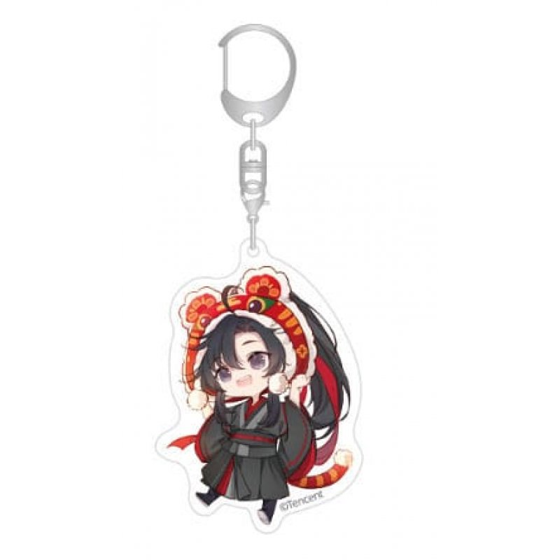 Grandmaster of Demonic Cultivation porte-clés Wei Wuxian Chibi Style 7 cm