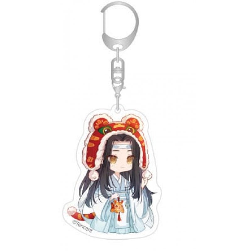 Grandmaster of Demonic Cultivation porte-clés Lan Wangji Chibi Style 7 cm
