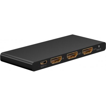 Goobay HDMI-Splitter 1 auf 2 (4K @ 60 Hz)