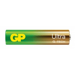 GP - Ultra Alkaline Battery, Size AAA, 24AU/LR03, 1.5V, 24-pack