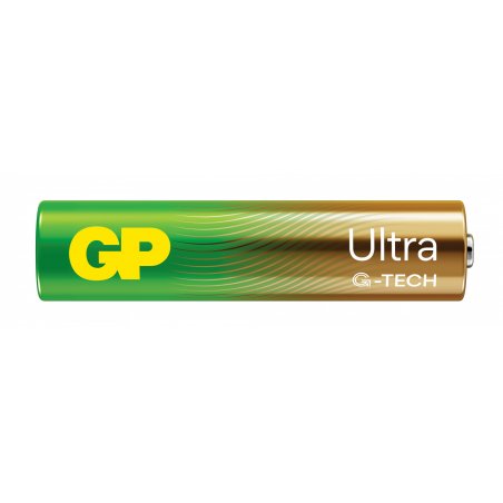 GP - Ultra Alkaline Battery, Size AAA, 24AU/LR03, 1.5V, 24-pack