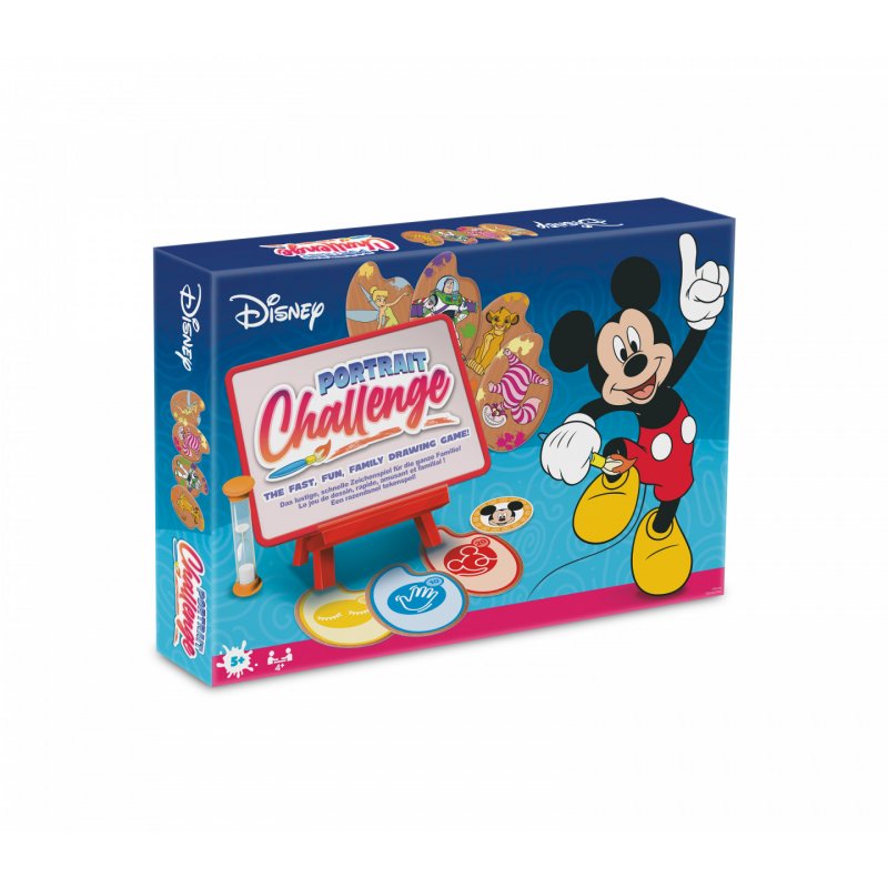 Shuffle Disney Portrait Challenge 30 min Board game Drawing