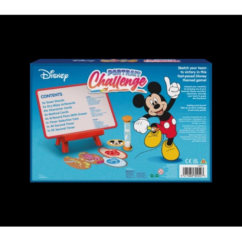 Shuffle Disney Portrait Challenge 30 min Board game Drawing
