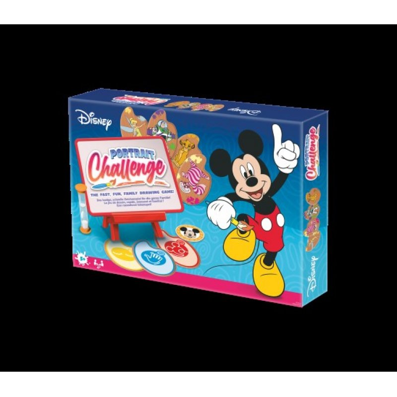 Shuffle - Jeu de société de dessin Disney Portrait Challenge