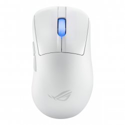 ASUS ROG Keris II Ace Wireless AimPoint White souris Droitier RF Wireless Bluetooth USB Type-A Optique 42000 DPI