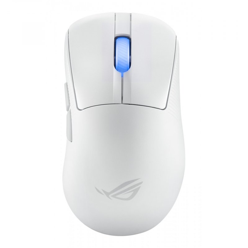 ASUS ROG Keris II Ace Wireless AimPoint White mouse Right-hand RF Wireless Bluetooth USB Type-A Optical 42000 DPI