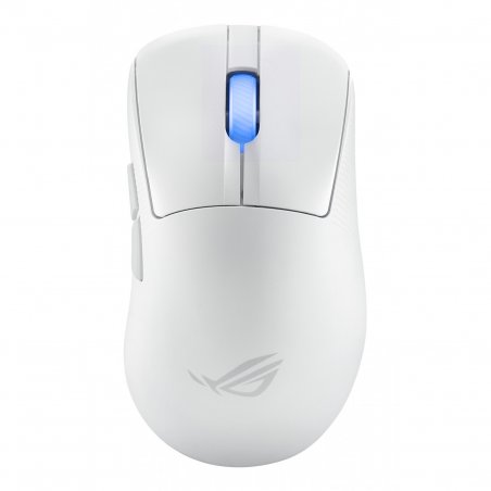 ASUS ROG Keris II Ace Wireless AimPoint White mouse Right-hand RF Wireless Bluetooth USB Type-A Optical 42000 DPI