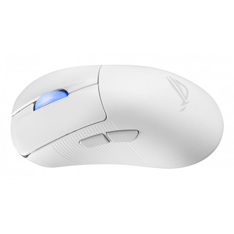 ASUS ROG Keris II Ace Wireless AimPoint White mouse Right-hand RF Wireless Bluetooth USB Type-A Optical 42000 DPI