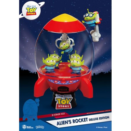 Toy Story diorama PVC D-Stage Alien's Rocket Deluxe Edition 15 cm