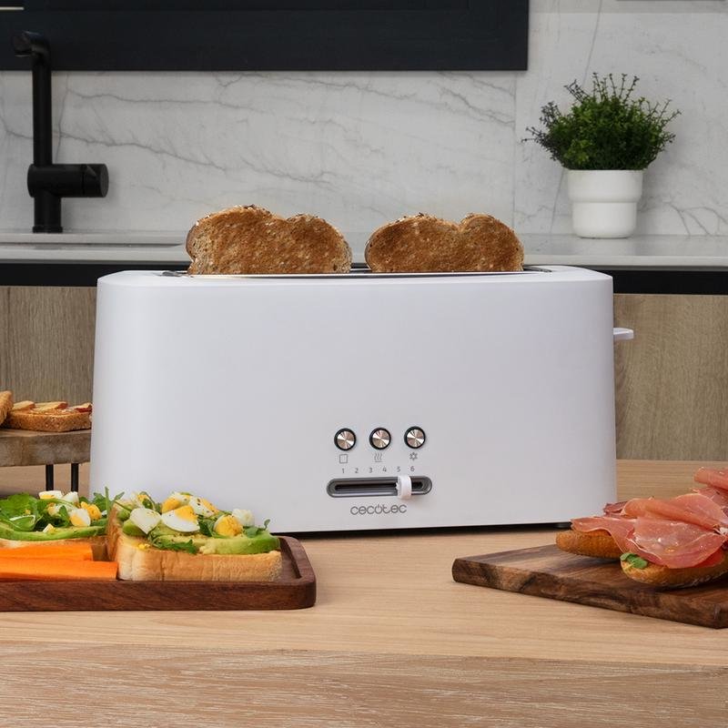TOSTADOR VERTICAL CECOTEC TOAST AND TASTE 10000 EXTRA WHITE
