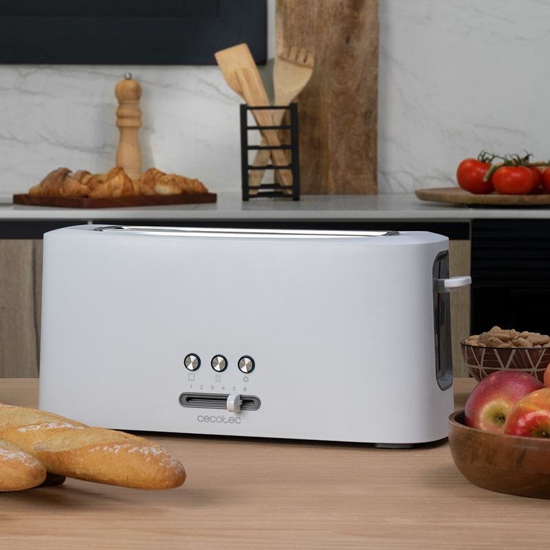 TOSTADOR VERTICAL CECOTEC TOAST AND TASTE 10000 EXTRA WHITE