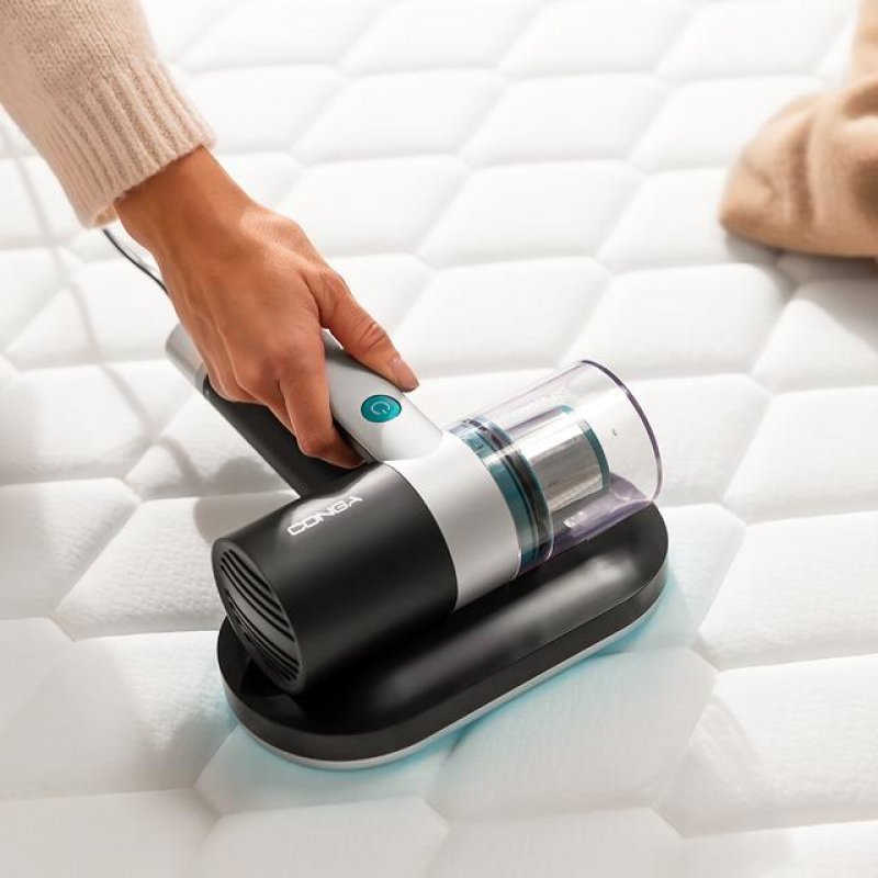 Cecotec Conga RockStar 3000 Mattress aspirateur de table Noir, Argent, Turquoise Sans sac