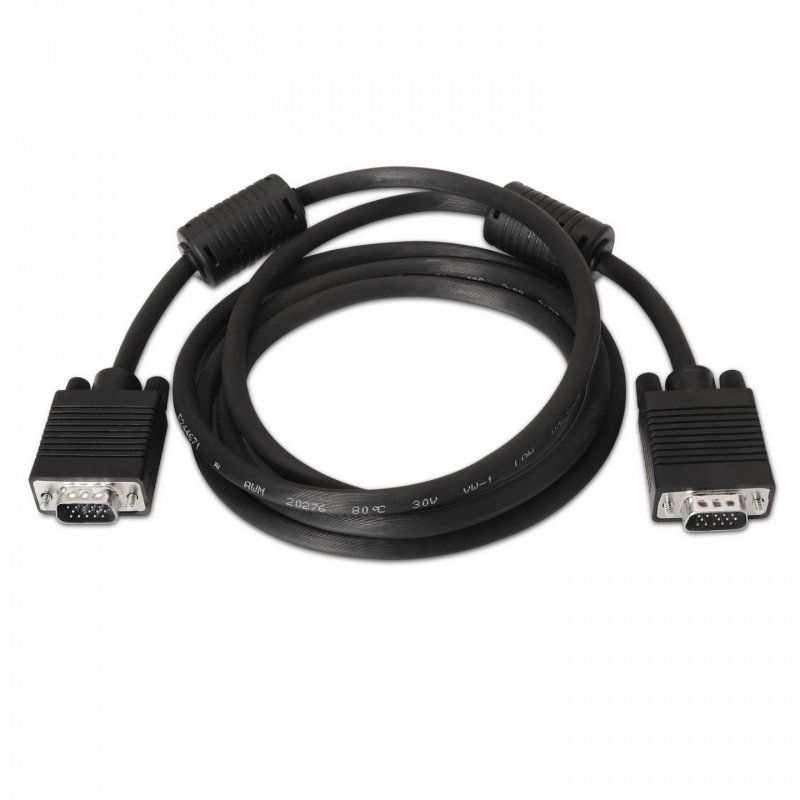 AISENS A113-0073 VGA cable 6 m VGA (D-Sub) Black