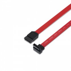 AISENS A130-0155 câble SATA 0,5 m SATA 7-pin Noir, Rouge