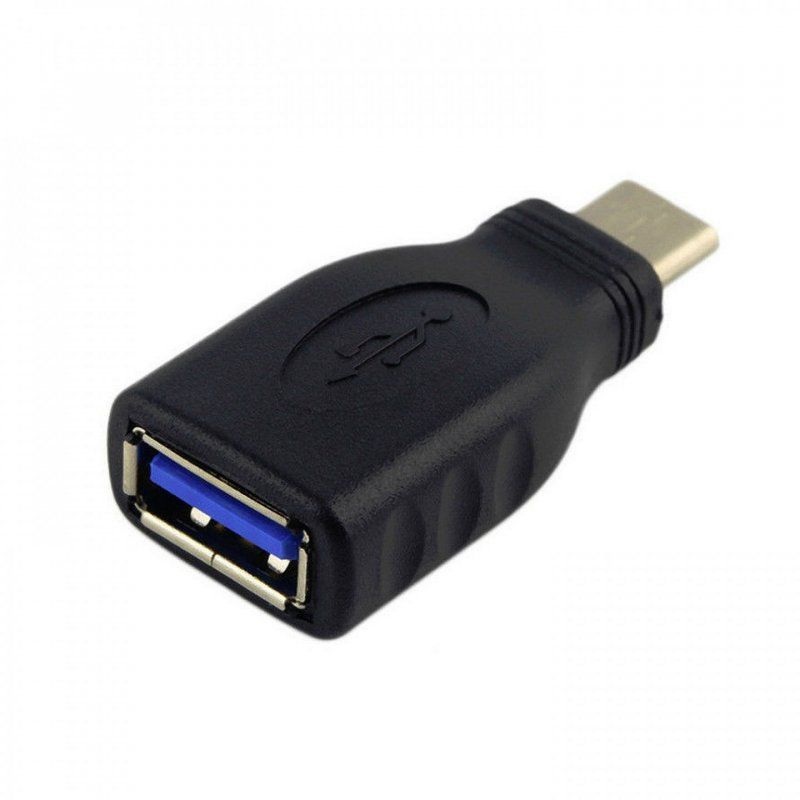 AISENS A108-0323 cable gender changer USB-C USB-A Black