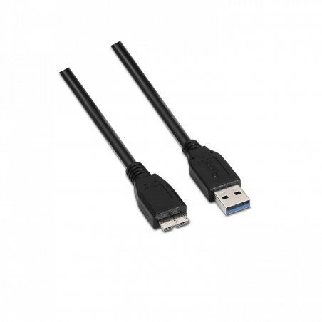 AISENS A105-0044 USB cable 2 m USB 3.2 Gen 1 (3.1 Gen 1) USB A Micro-USB B Black