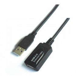 AISENS A101-0019 USB cable 10 m USB 2.0 USB A Black