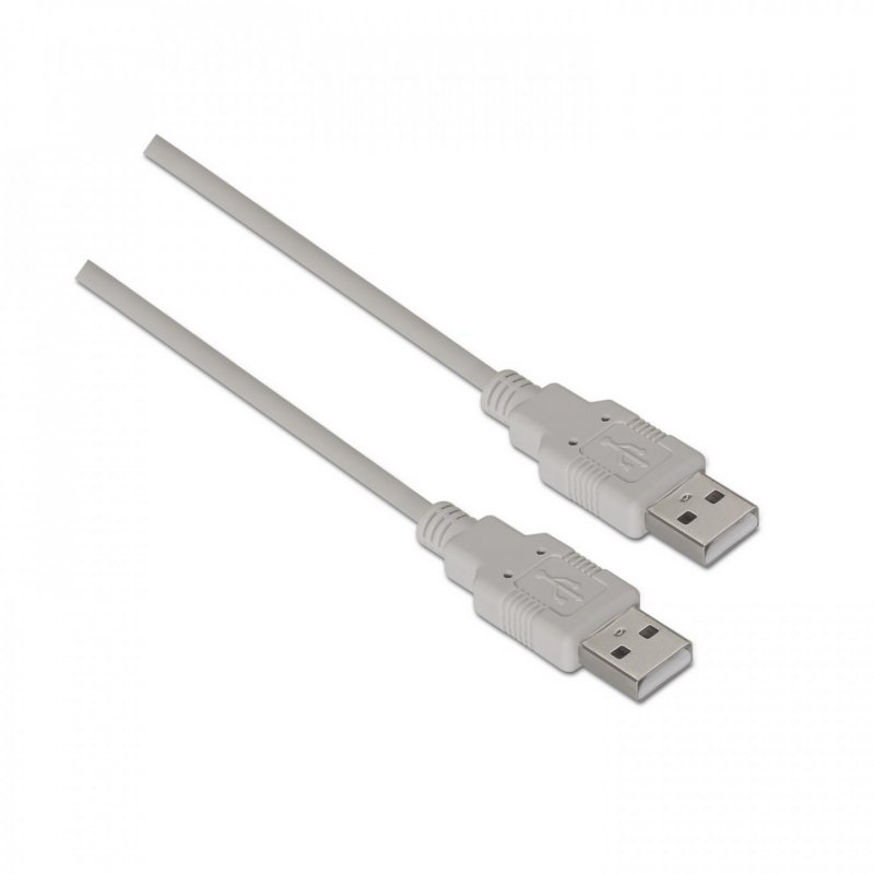AISENS A101-0022 USB cable 2 m USB 2.0 USB A Beige