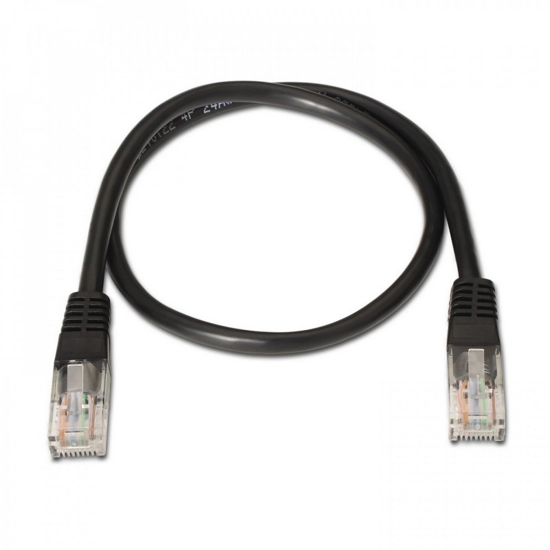 AISENS A133-0203 networking cable Black 1 m Cat5e U/UTP (UTP)