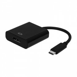 AISENS A109-0345 video cable adapter 0.15 m DisplayPort USB Type-C Black