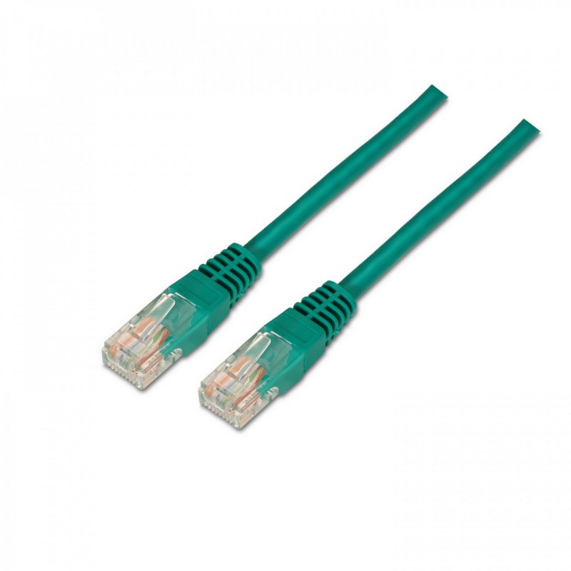 AISENS A133-0193 networking cable Green 0.5 m Cat5e U/UTP (UTP)