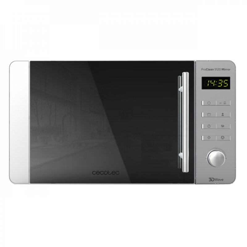 Cecotec 01533 micro-onde Comptoir Micro-ondes grill 20 L 700 W Acier