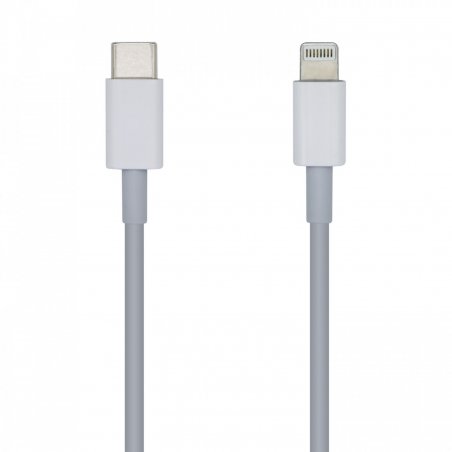 AISENS A102-0441 lightning cable 0.2 m White