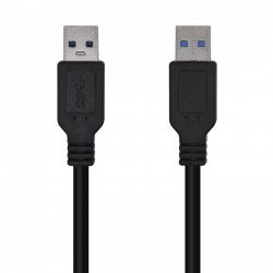 AISENS A105-0446 USB cable 1 m USB 3.2 Gen 1 (3.1 Gen 1) USB A Black