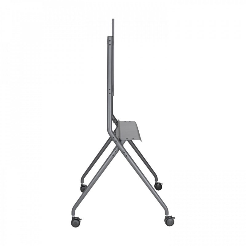 SOPORTE SUELO AISENS RUEDAS BANDEJA DVD PANTALLA 120KG 50-86