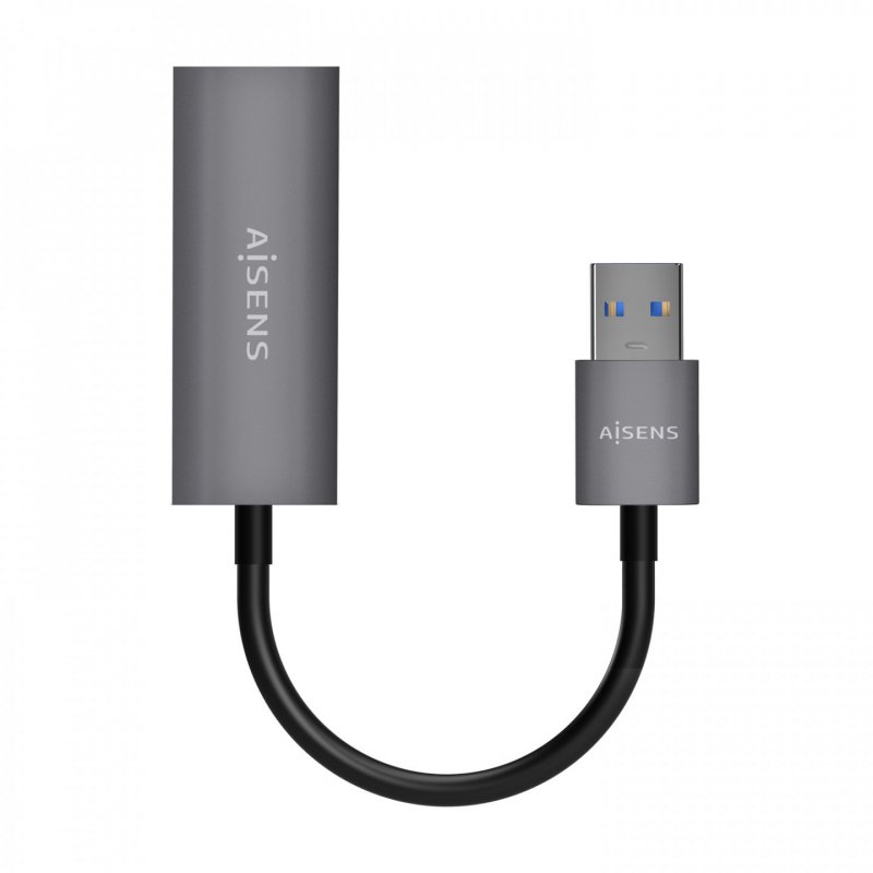 CONVERSOR AISENS USB 3.0 A ETHERNET GIGABIT GRIS 15CM