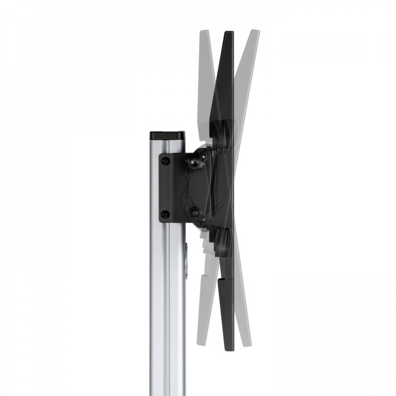 AISENS FT86TRE-197 support pour téléviseur 2,18 m (86") Noir, Argent