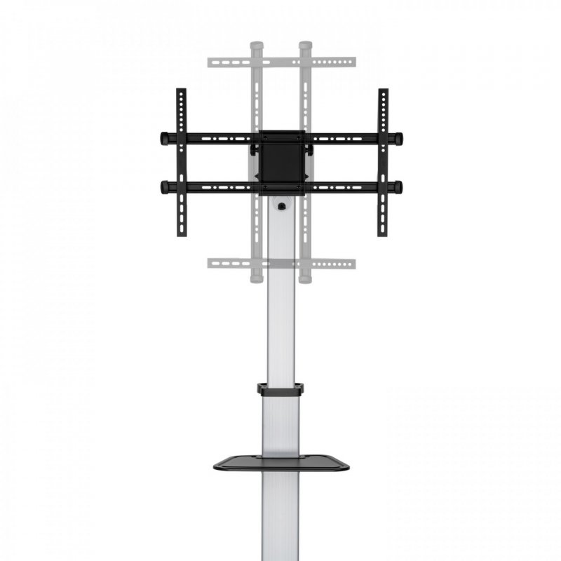 SOPORTE SUELO AISENS RUEDAS BANDEJA DVD PANTALLA 50KG 37-86